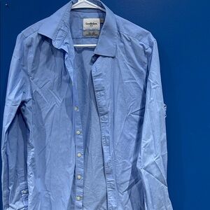 Goodfellow & Co Light Blue Casual Shirt